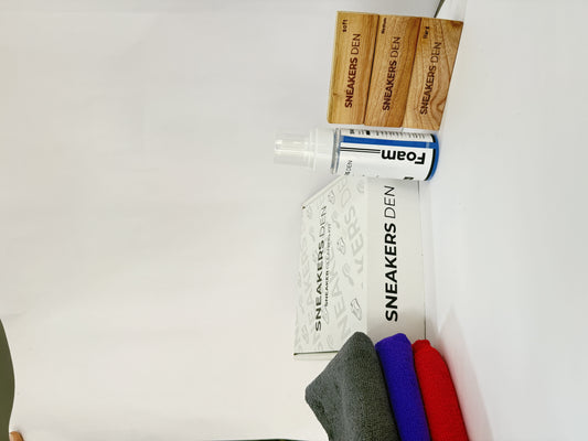 SneakersDen Shoe Cleaning Kit | Sneaker Cleaner with Cloth & Brush Set