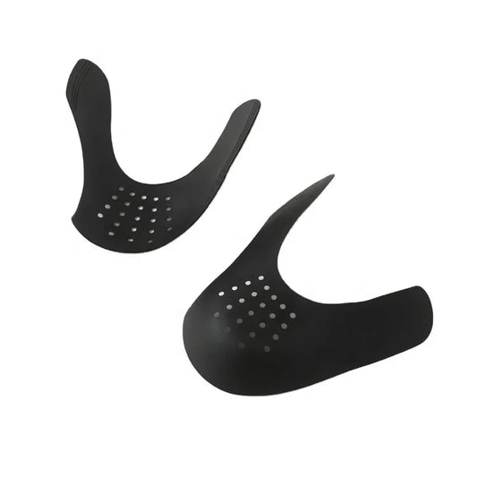Black sneaker crease guard by SneakersDen designed to prevent creases and maintain shoe shape