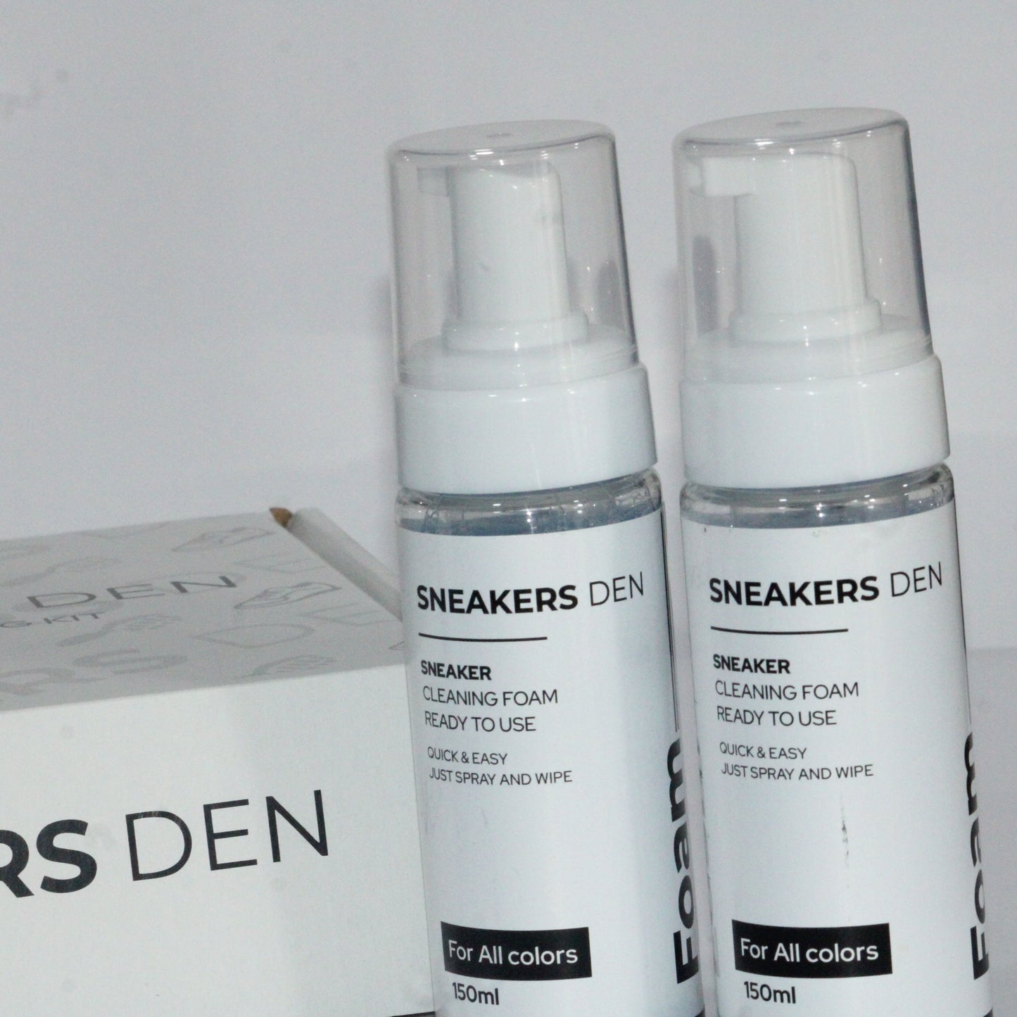 SneakersDen Shoe Cleaner Bottles (Set of 2)