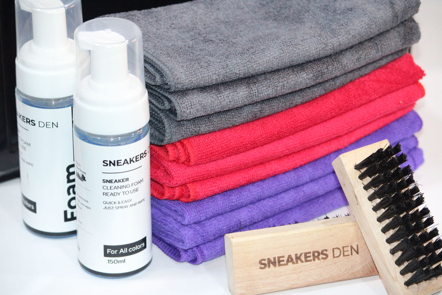 SneakersDen Shoe Cleaning Cloth (Set of 3)