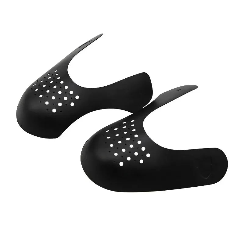 SneakersDen black sneaker crease guard with ventilation holes designed to prevent creases in sneakers